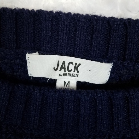 BB Dakota Navy Tunic Sweater - Picture 5 of 5